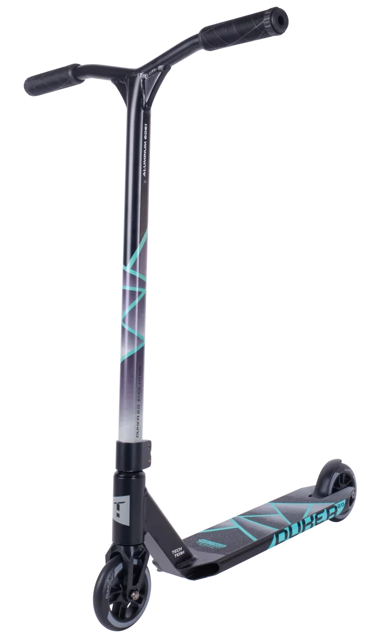 Трюковой самокат TechTeam Duker 2.0 Black Celadon
