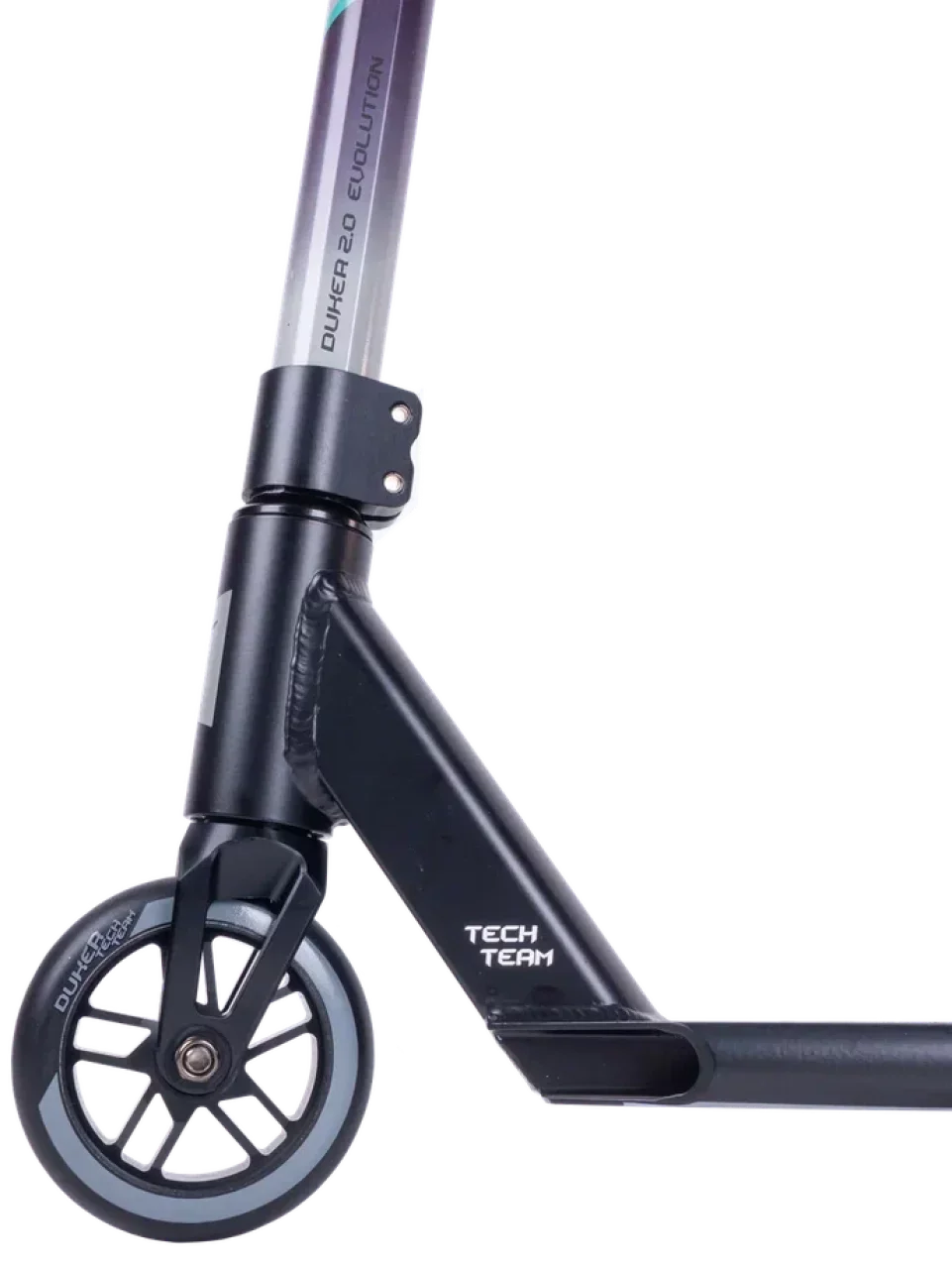Трюковой самокат TechTeam Duker 2.0 Black Celadon