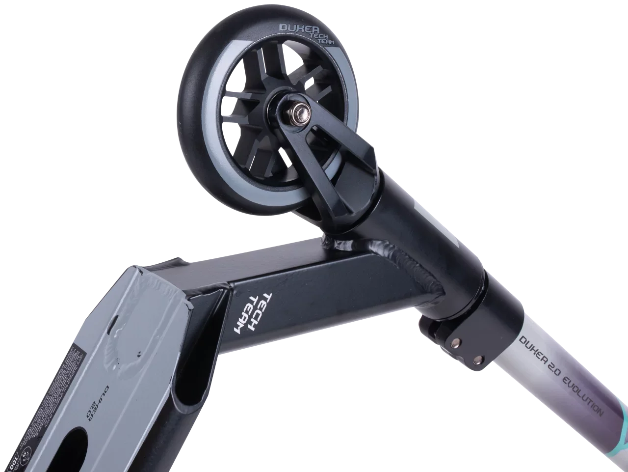 Трюковой самокат TechTeam Duker 2.0 Black Celadon