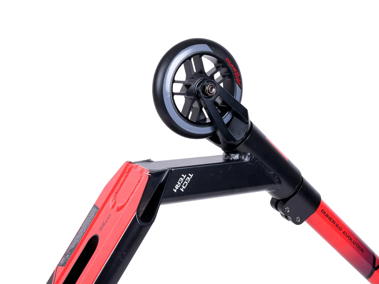 Трюковой самокат TechTeam Duker 2.0 Black Red