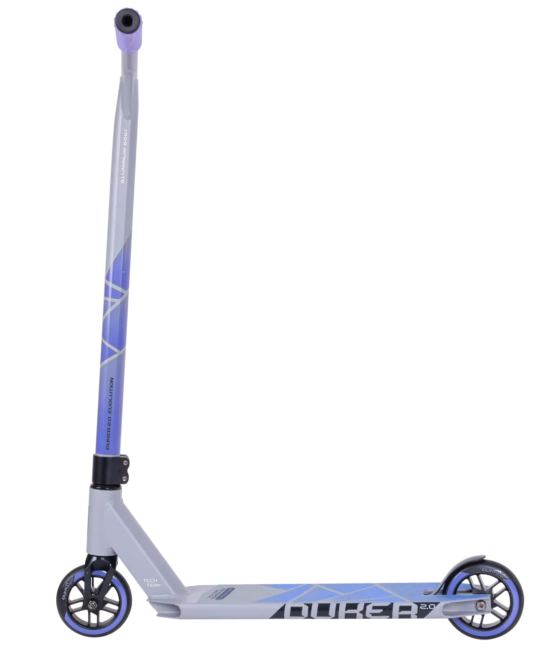 Трюковой самокат TechTeam Duker 2.0 Grey Purple