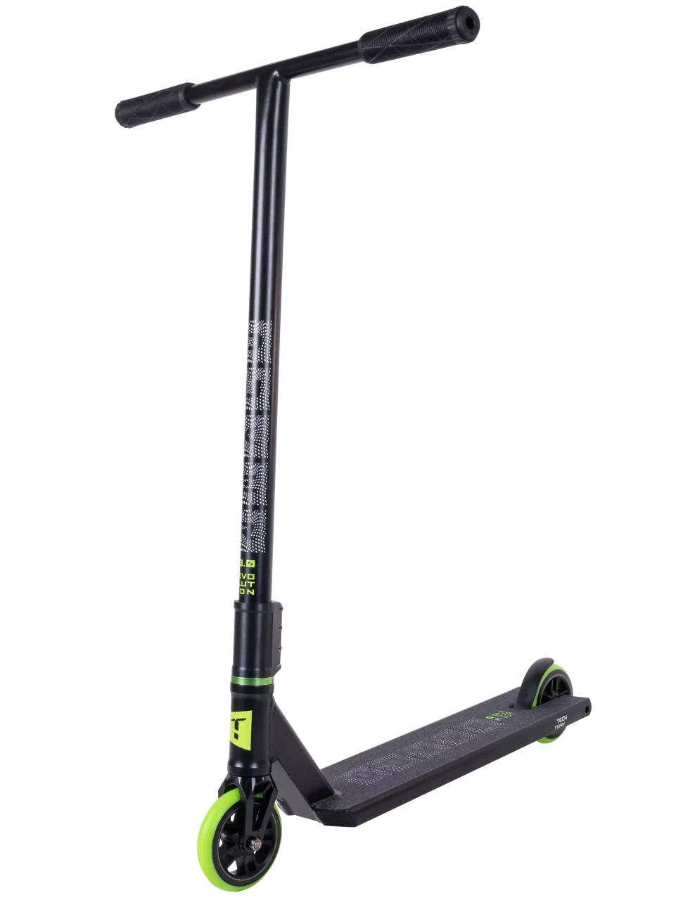 Трюковой самокат TechTeam Duker 3.0 Black Green