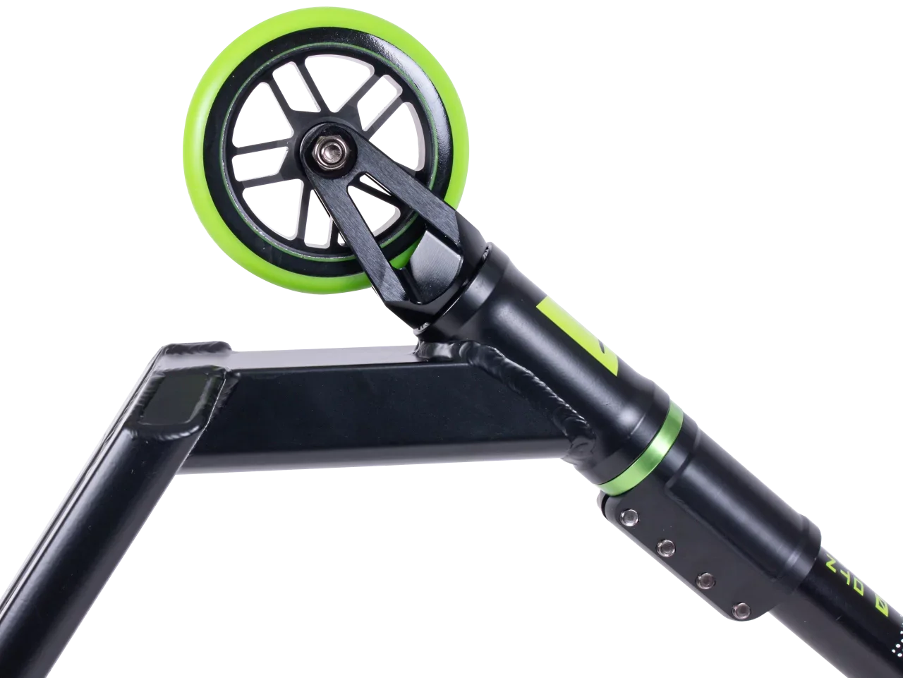 Трюковой самокат TechTeam Duker 3.0 Black Green