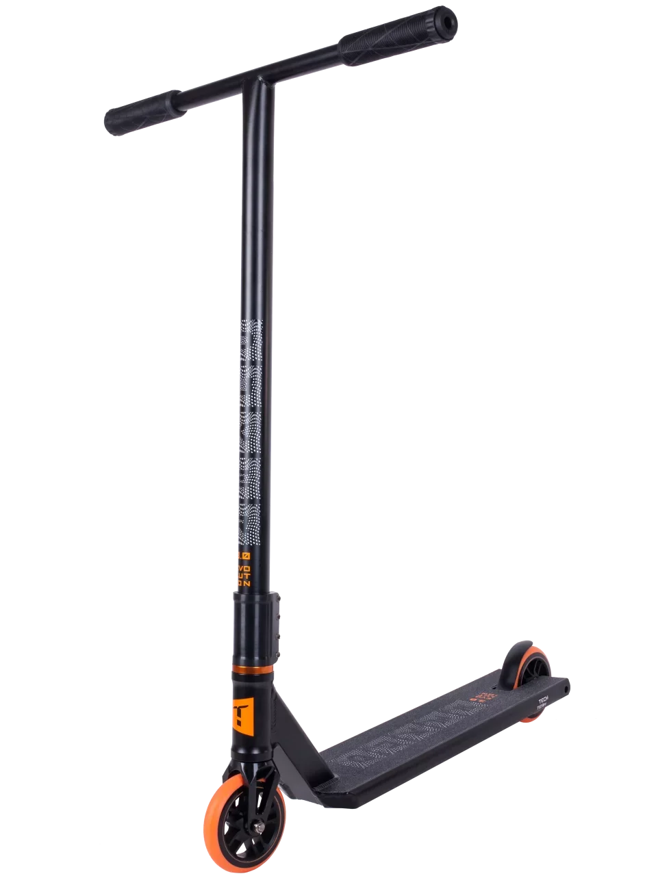 Трюковой самокат TechTeam Duker 3.0 Black Orange