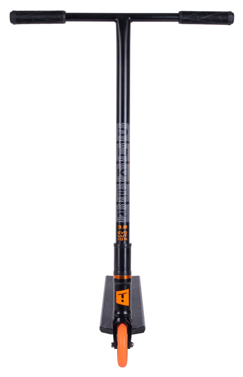 Трюковой самокат TechTeam Duker 3.0 Black Orange
