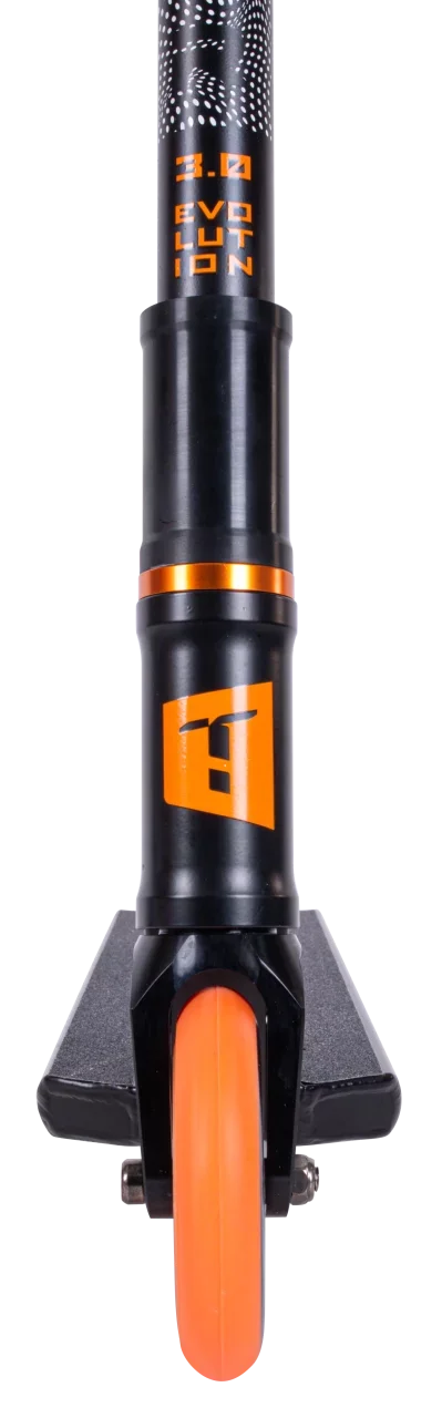 Трюковой самокат TechTeam Duker 3.0 Black Orange