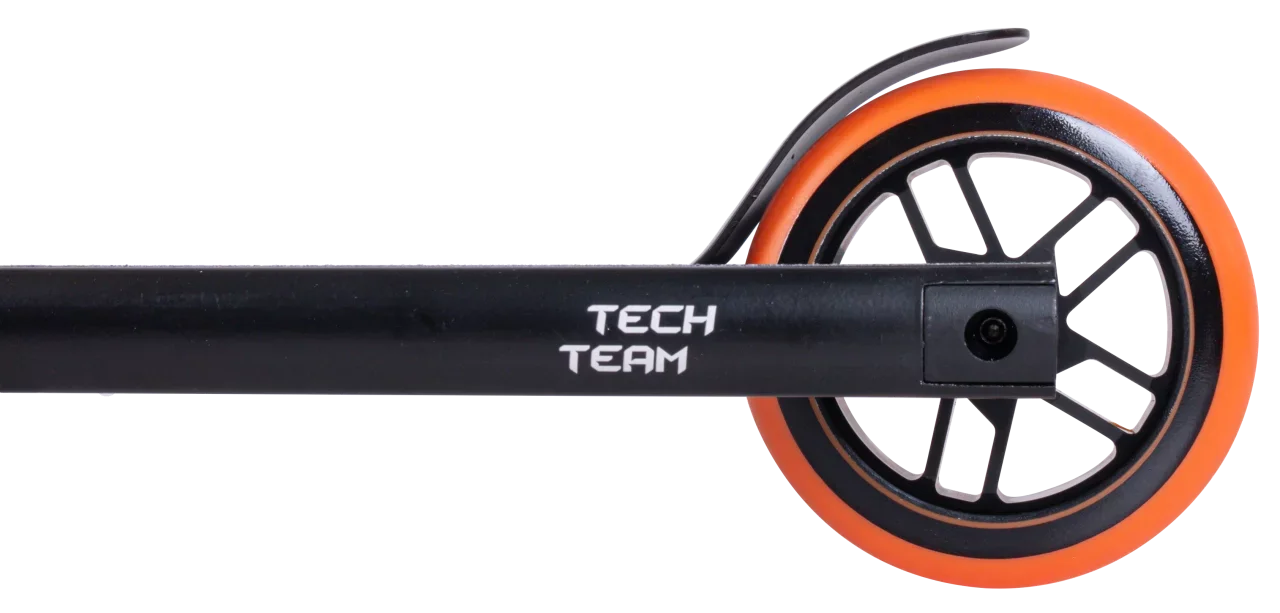 Трюковой самокат TechTeam Duker 3.0 Black Orange