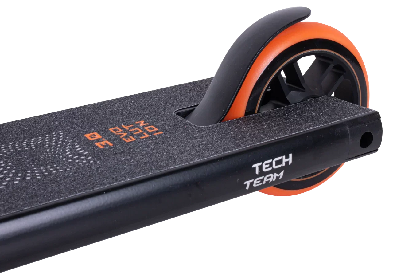 Трюковой самокат TechTeam Duker 3.0 Black Orange